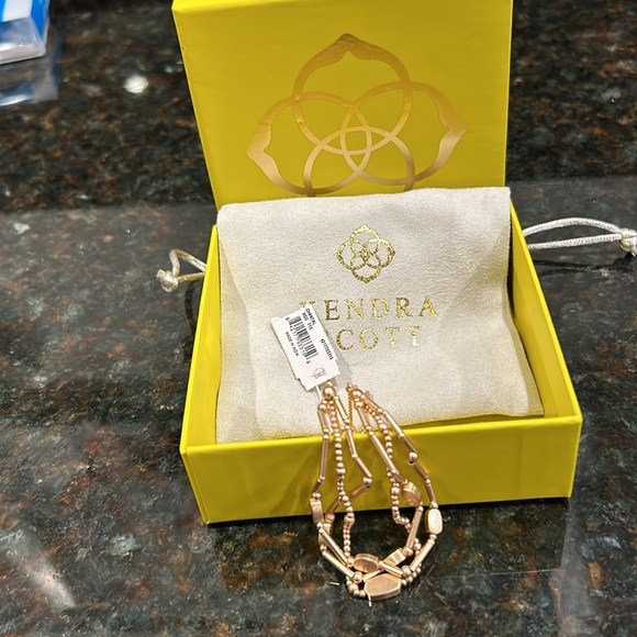 Kendra Scott rose gold bracelet new with tags - Picture 2 of 4